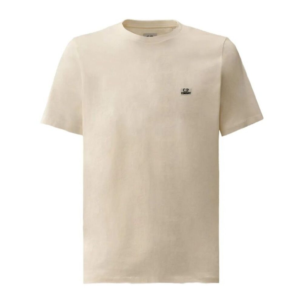 C.P. Company Men 30/1 Jersey Short Sleeve Logo Patch T-Shirt